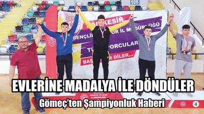 Gömeç’ten Şampiyonluk Haberi