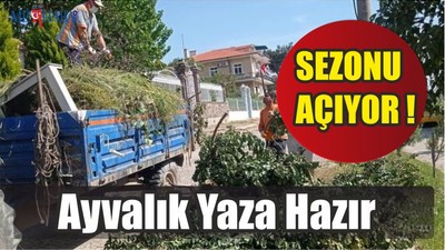 Ayvalık Yaza Hazır