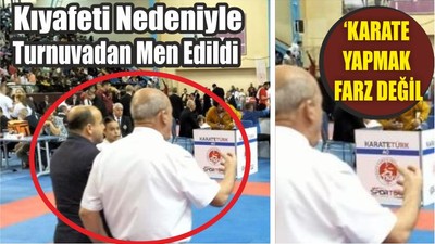 Son Dakika: Kıyafeti Nedeniyle Turnuvadan Men Oldu!
