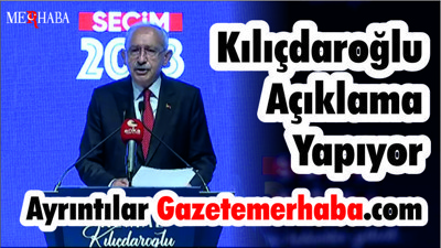 Kemal Kılıçdaroğlu Açıklama Yapıyor