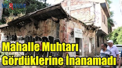 Mahalle Muhtarı Gördüklerine İnanamadı