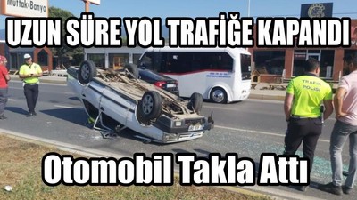 Otomobil Takla Attı