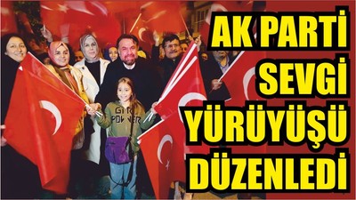 Balıkesir'de Sevgi Yürüyüşü