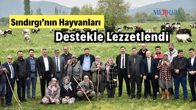 Sındırgı’nın Hayvanları Destekle Lezzetlendi