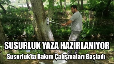 Susurluk’ta Bakım Çalışmaları Başladı
