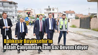 Asfalt Çalışmaları Devam Ediyor