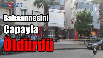 Babaannesini Çapayla Öldürdü