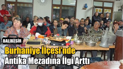 Antika Mezadına İlgi Arttı