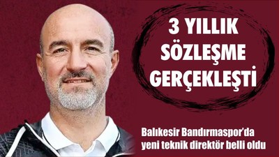 Bandırma'ya Yeni Teknik Direktör