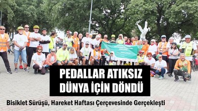Pedallar Atıksız Dünya İçin Döndü