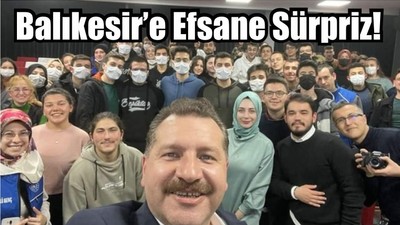 Balıkesir’e Efsane Sürpriz!