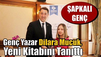 Genç Yazar Mucuk, Yeni Kitabını Tanıttı