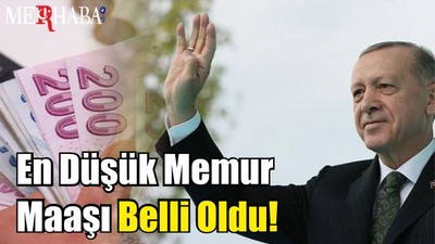 Son Dakika: En düşük memur maaşı belli oldu!
