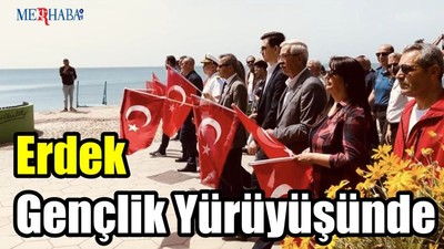 Erdek Gençlik Yürüyüşünde