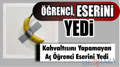 Öğrenci Eserini Yedi