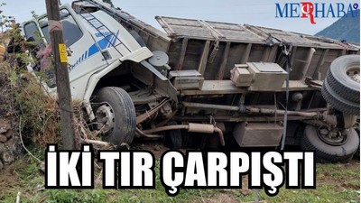 Devrilen Tırlardan Sürücüler Yaralı Çıktı