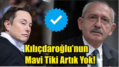 Kılıçdaroğlu’nun Mavi Tiki Artık Yok!