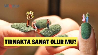 Tırnakta Sanat Olur Mu?