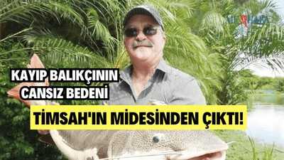 Kayıp Balıkçı Timsahın Midesinden Çıktı!