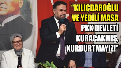 “Kılıçdaroğlu Ve Yedili Masa Pkk Devleti Kuracakmış''