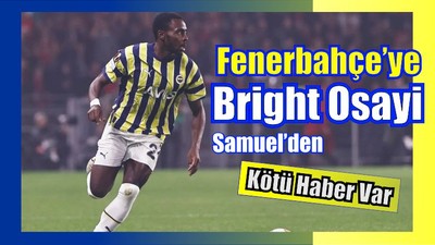 Fenerbahçe'den Kötü Haber Var