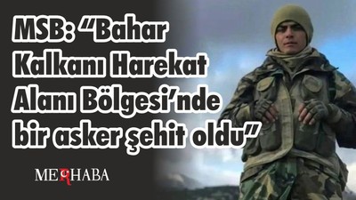 Bahar Kalkanı Harekatı Alanında bir Şehit Var