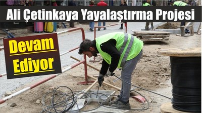 Burhaniye'de Yeni Proje Devam Ediyor