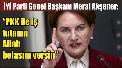 Meral Akşener Küplere Bindi! Tepki Büyük