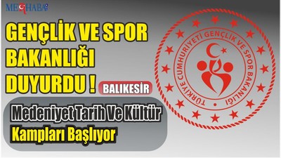 Medeniyet Tarih Ve Kültür Kampları Başlıyor