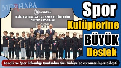 Amatör Spor Kulüplerine Destek
