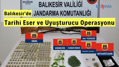 Balıkesir'de Uyuşturucu Operasyonu Yapıldı