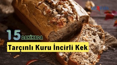 Tarçınlı Kuru İncirli Kek