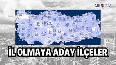 İl Olmaya Aday İlçeler