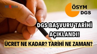 DGS Başvuru Tarihi Açıklandı!