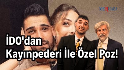 İdo'dan Kayınpederi İle Poz