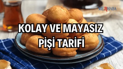 Kolay Mayasız Pişi Tarifi