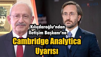 Cambridge Analytica Uyarısı