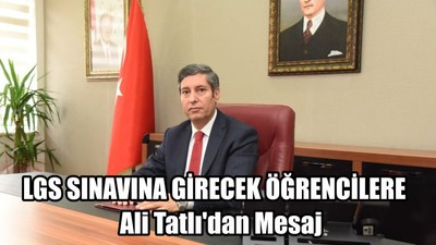 Ali Tatlı'dan Mesaj