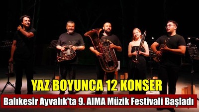 Balıkesir Ayvalık'ta Müzik Festivali Başladı