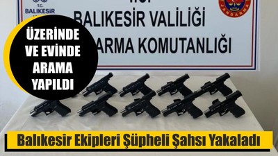 Balıkesir Ekipleri Şüpheli Şahsı Yakaladı