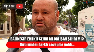 Balıkesir Emekli Şehri mi ?