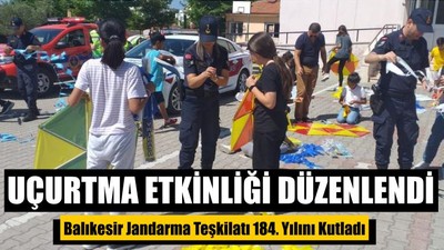 Balıkesir Jandarma Teşkilatı 184'üncü Yılını Kutladı