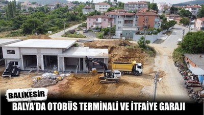 Balya'da Otobüs Terminali
