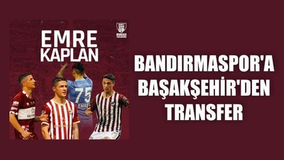 Bandırmaspor'a Başakşehir'den Transfer