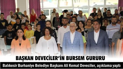 Başkan Deveciler’in BURSEM Gururu