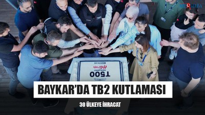 Baykar’da TB2 Kutlaması
