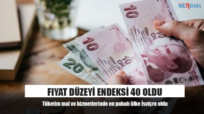 Fiyat Düzeyi Endeksi 40 Oldu