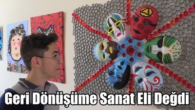Geri Dönüşüme Sanat Eli Değdi
