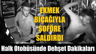 Halk Otobüsünde Dehşet Dakikaları