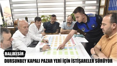Kapalı Pazar Yeri İçin İstişareler Sürüyor